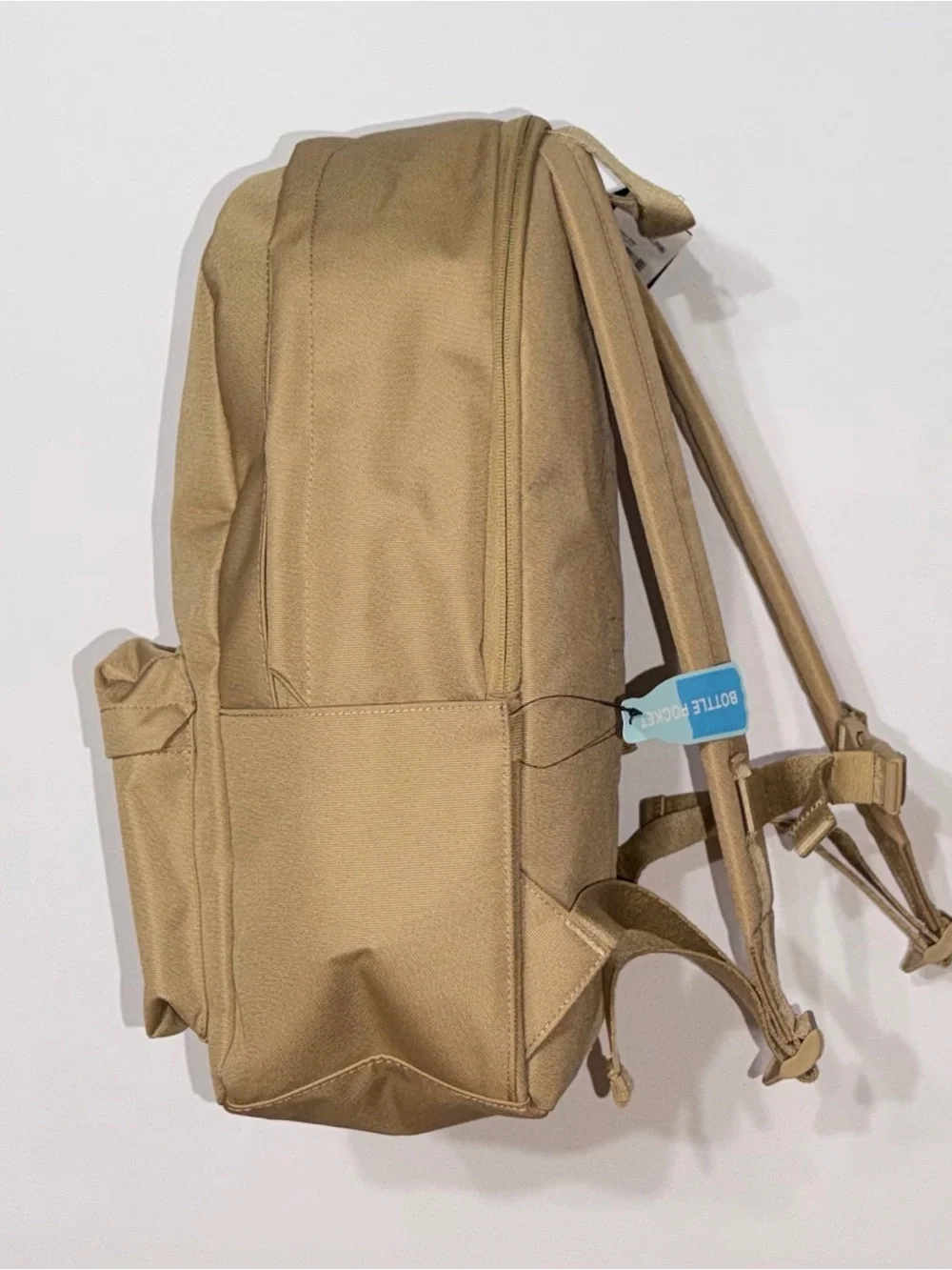 Polo by Ralph Lauren Embroidered Pony Vintage Khaki Canvas Backpack-New